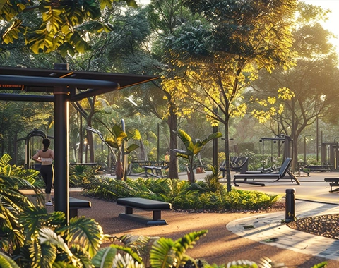 Sobha Altair Open Gym and Park