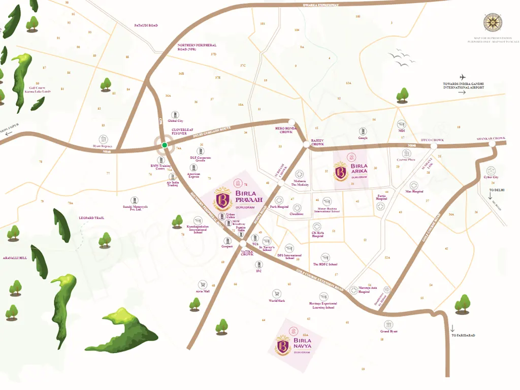 Birla Pravaah Directions