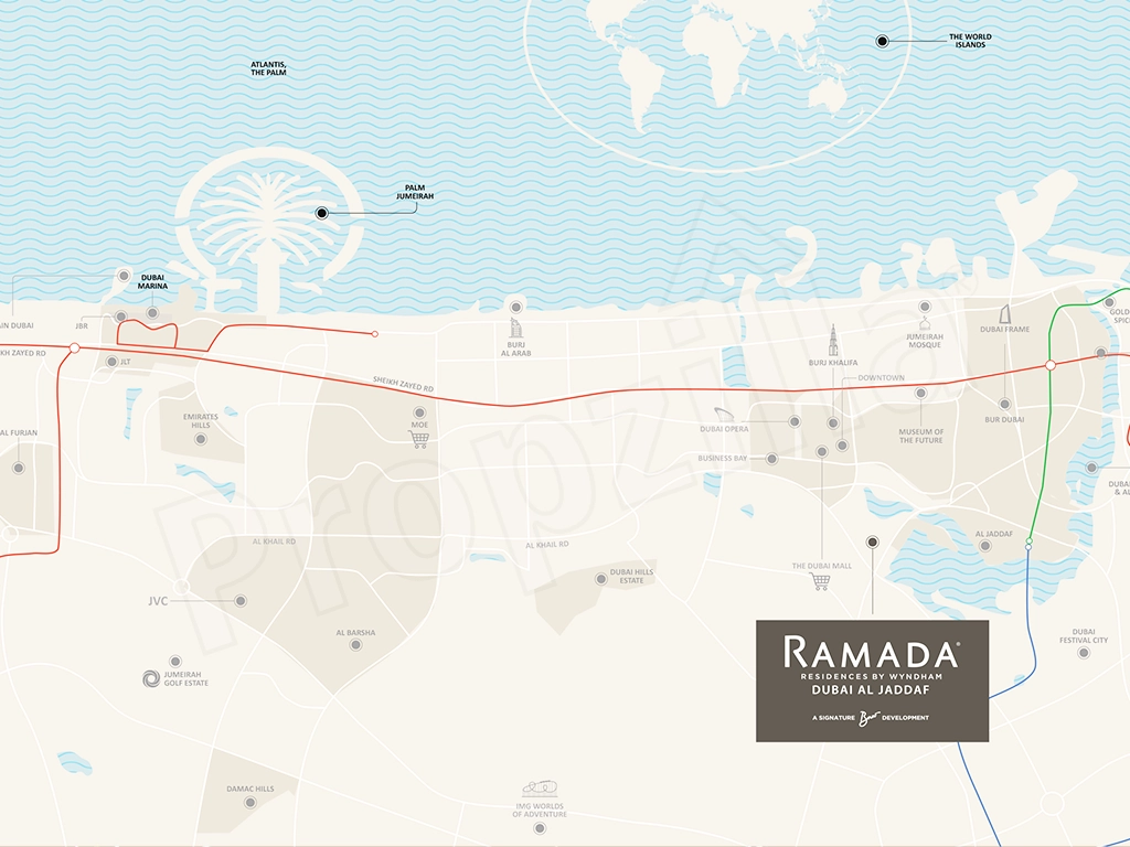 BNW Ramada Residences Directions