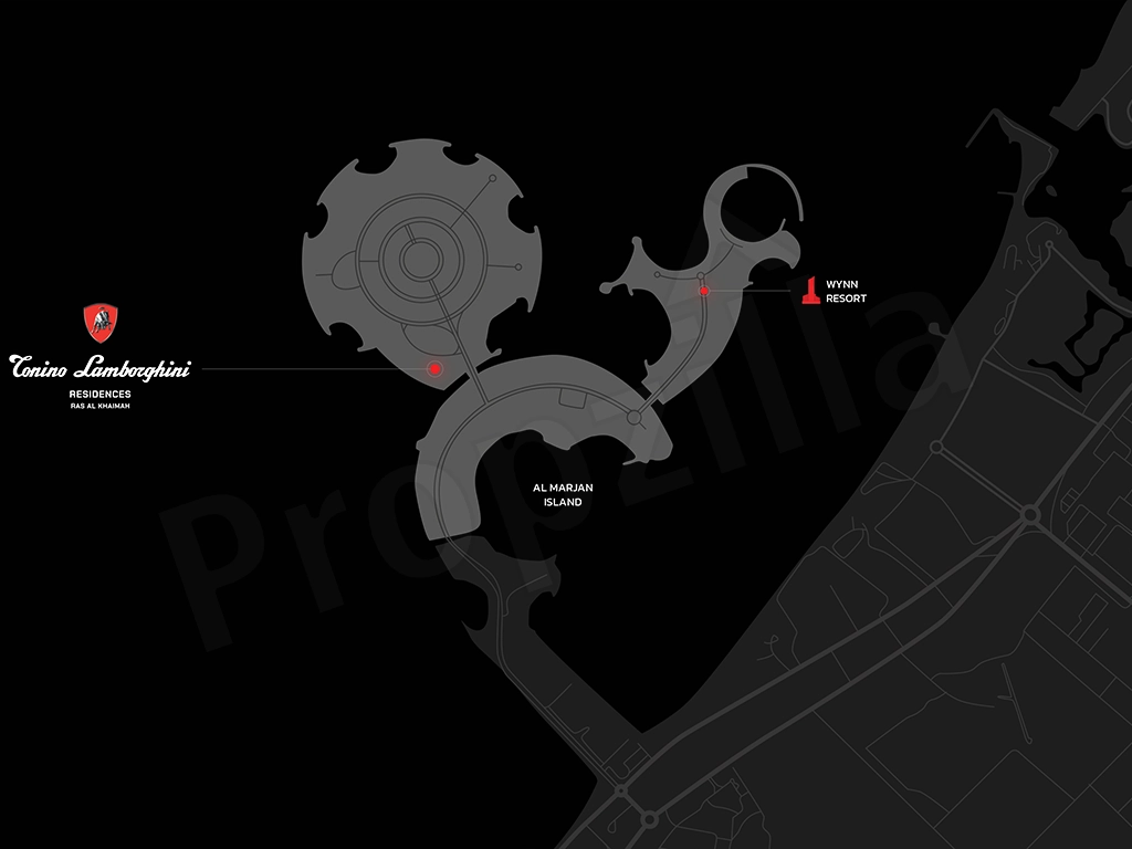 BNW Tonino Lamborghini Residences Directions