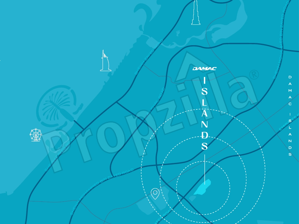 Damac Islands Directions