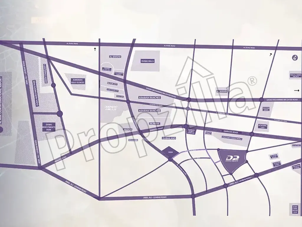 Damac Violet 4 Directions