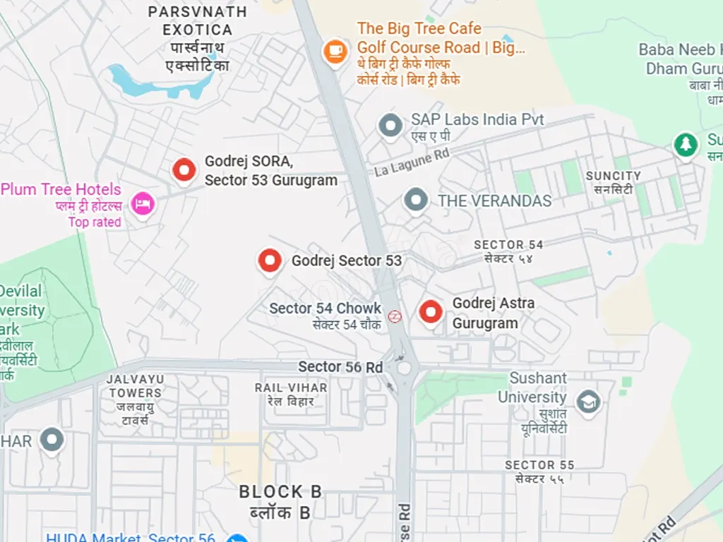 Godrej Samaris Directions