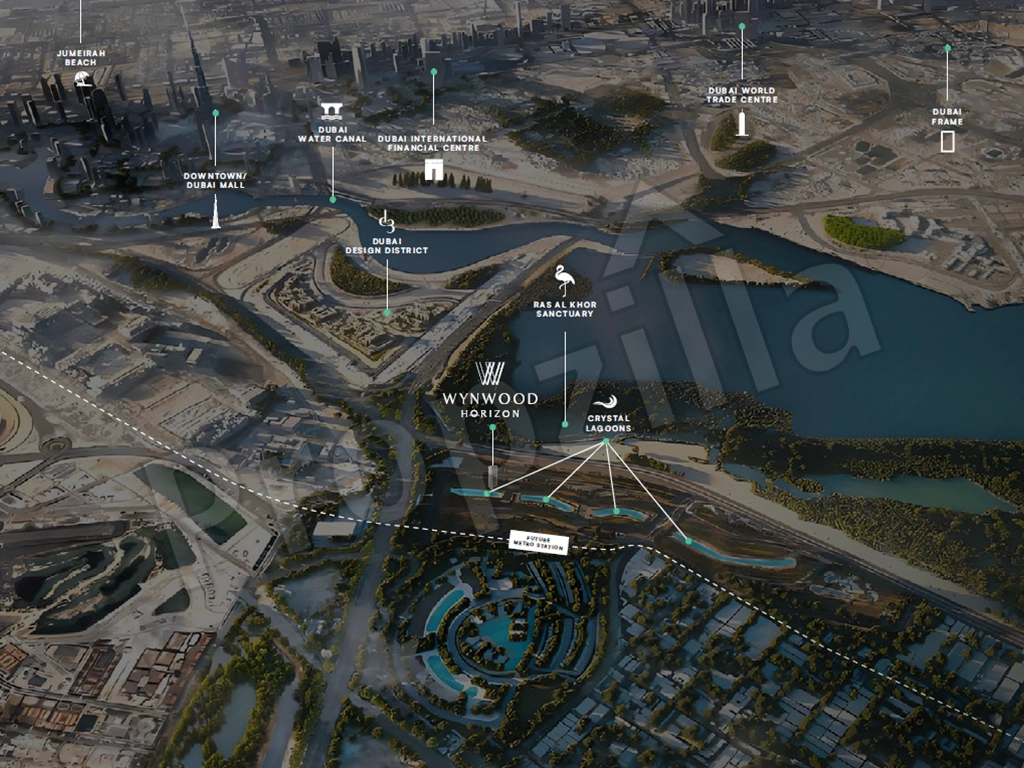 Imtiaz Wynwood Horizon Location Map