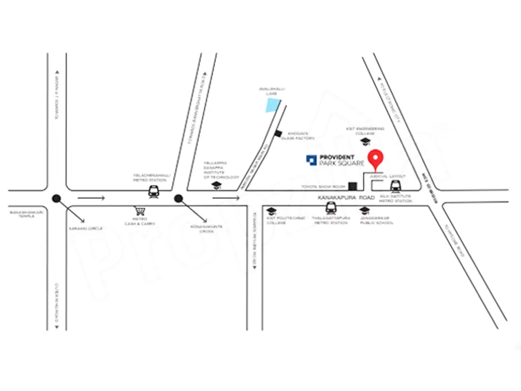 Provident Park Square Directions