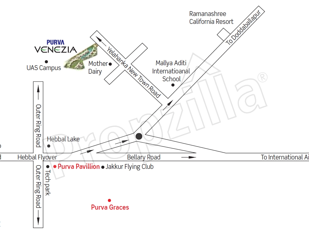 Purva Venezia Pin code