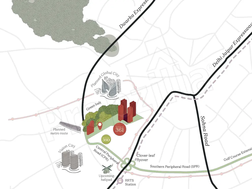 Senior Living Residences at Estate 361 Directions